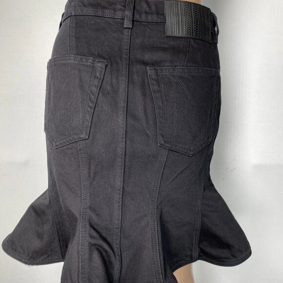 Marc Jacobs Women’s The Fluted Mini Denim Skirt - Picture 9 of 11